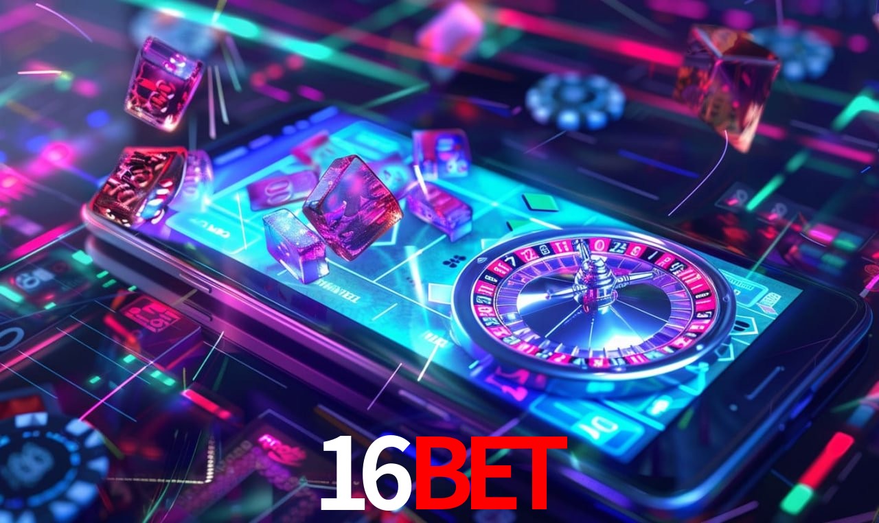 16Bet Logo - Bônus com Rollover Justo
